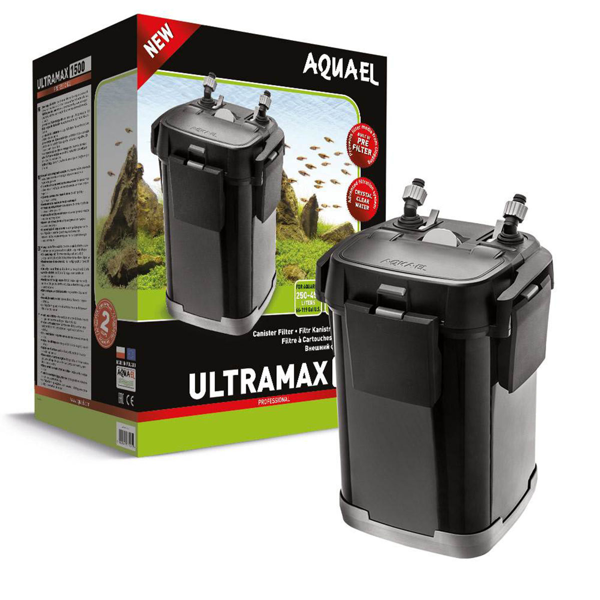 Levně Aquael filtr ULTRAMAX 1500 (16 Watt)
