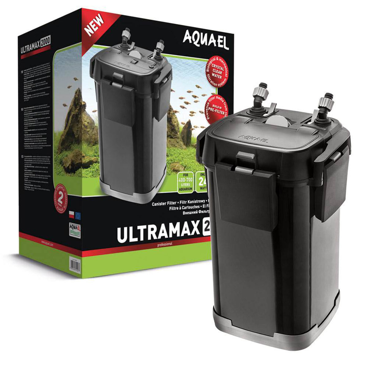 Levně Aquael filtr ULTRAMAX 2000 (17 Watt)