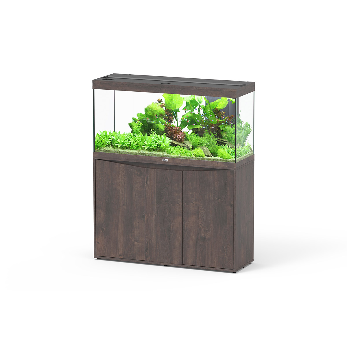 Aquatlantis Aquariumkombination Splendid 240l – 120×40 cm Wildeiche Dunkel