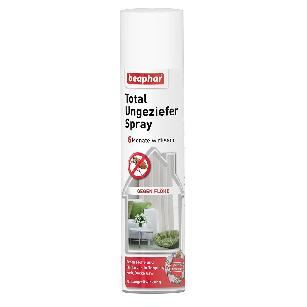 Beaphar Total sprej proti hmyzu, 400 ml