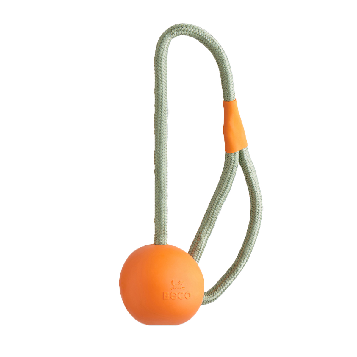 Levně Beco míček s lanem Slinger Ball oranžová