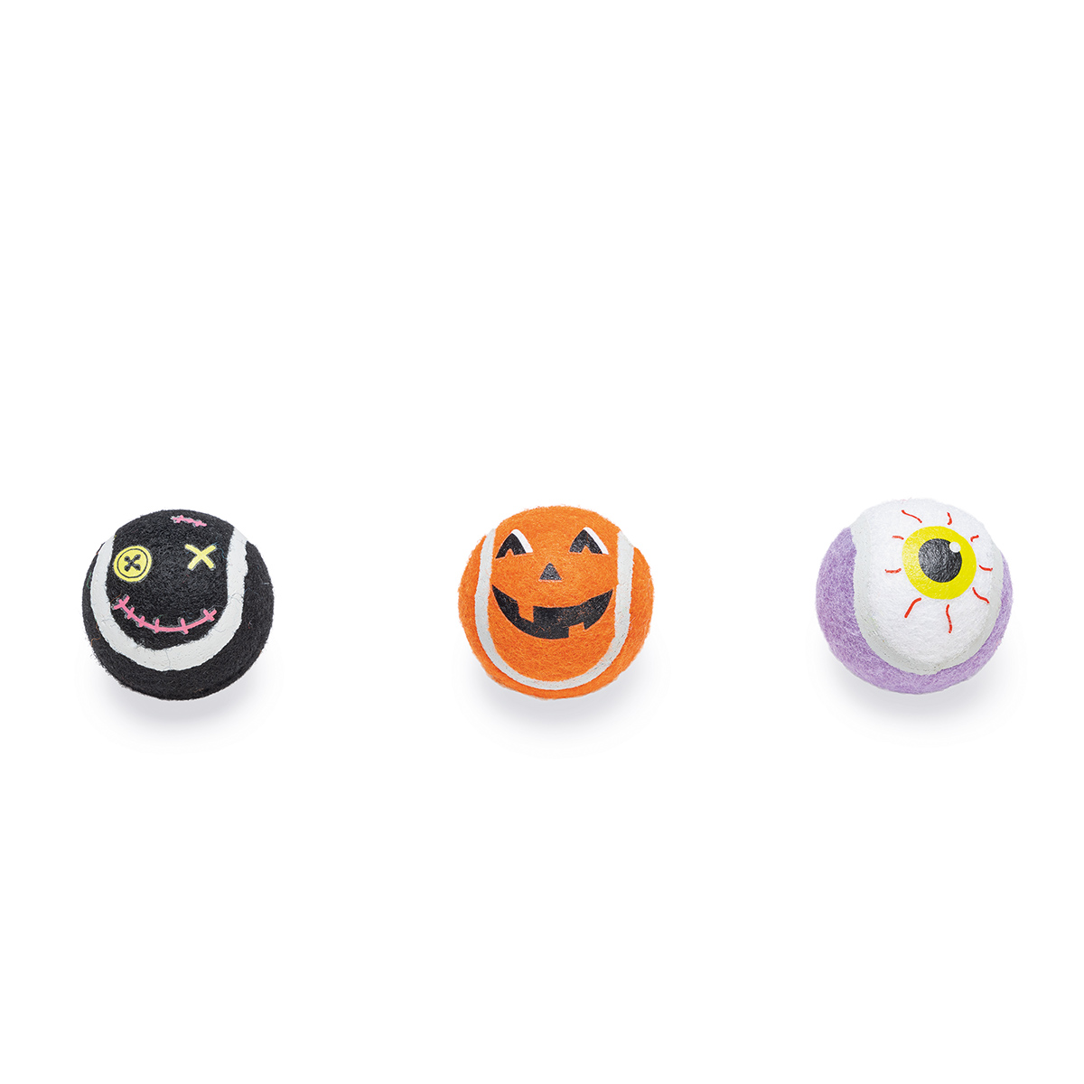 Beeztees Halloween Tennisbälle 3 Stück