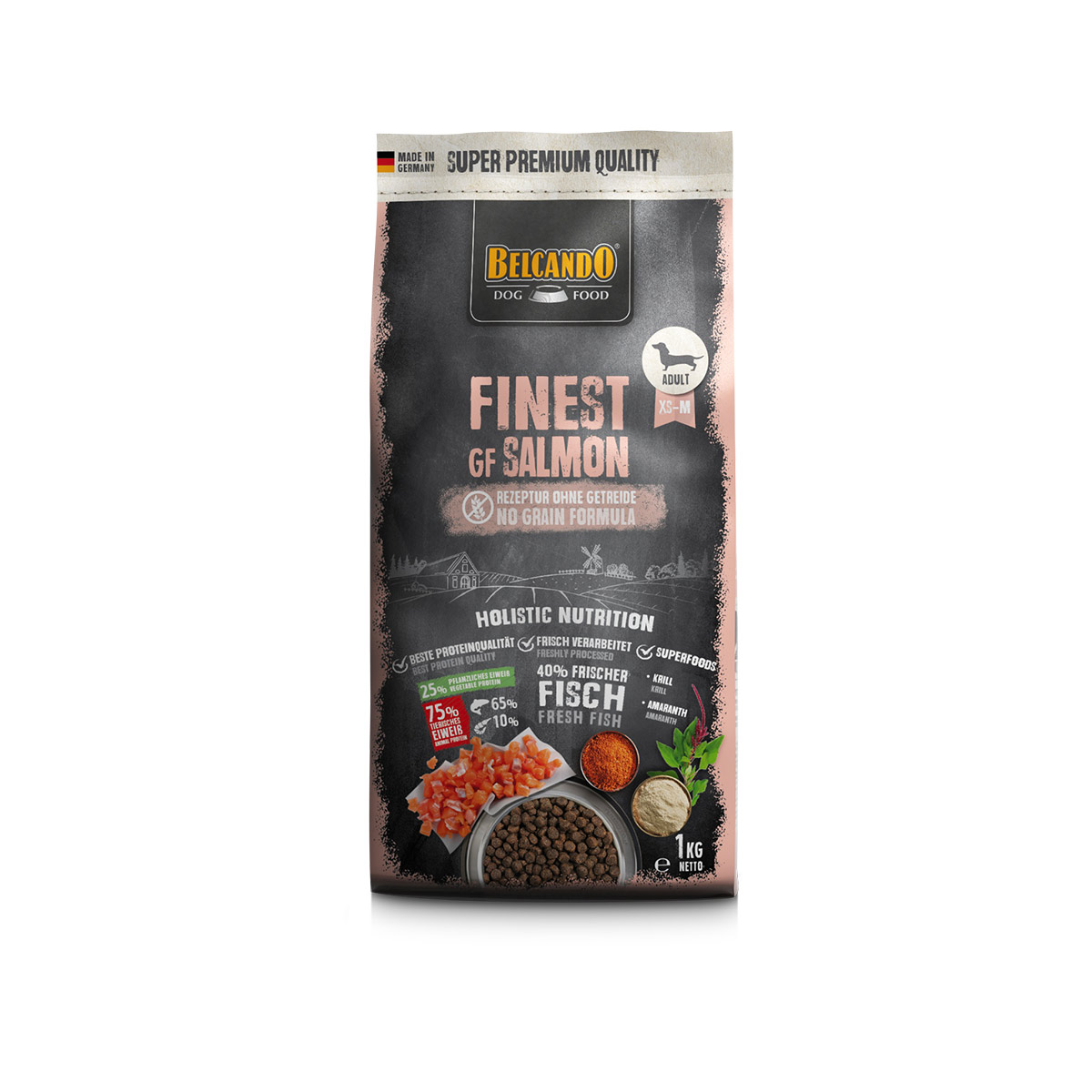 Belcando Finest GF losos, 1 kg