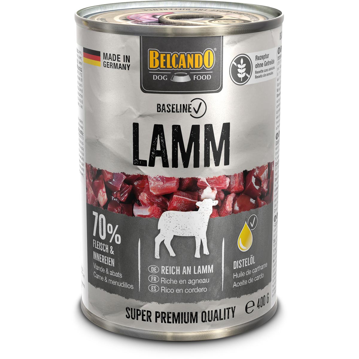Belcando Baseline jehněčí 6 × 400 g
