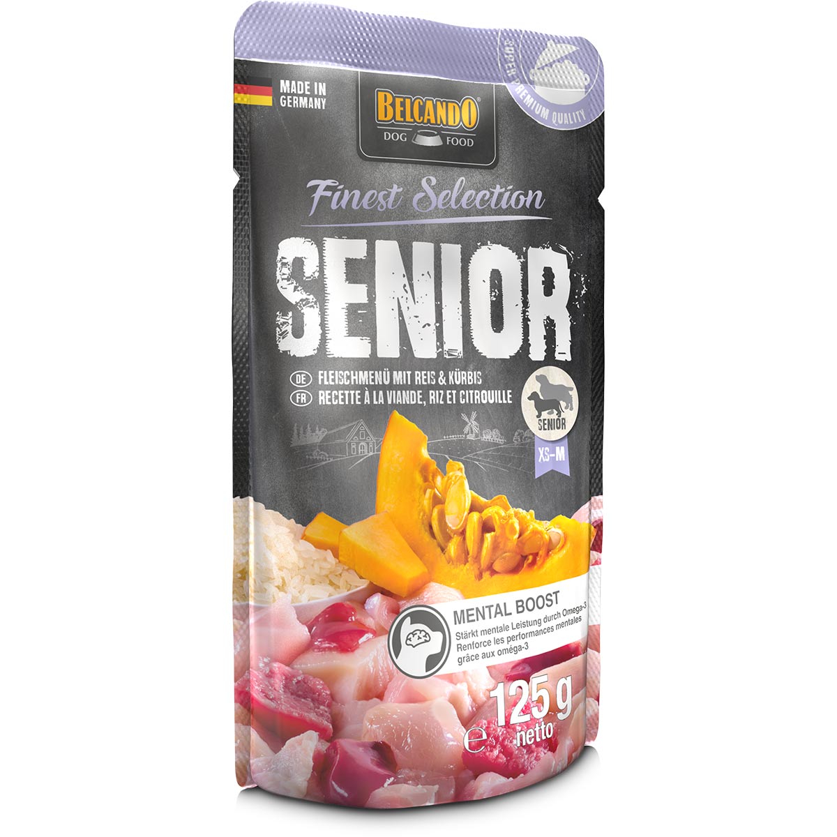 Belcando Senior Fleischmenü mit Reis &amp; Kürbis