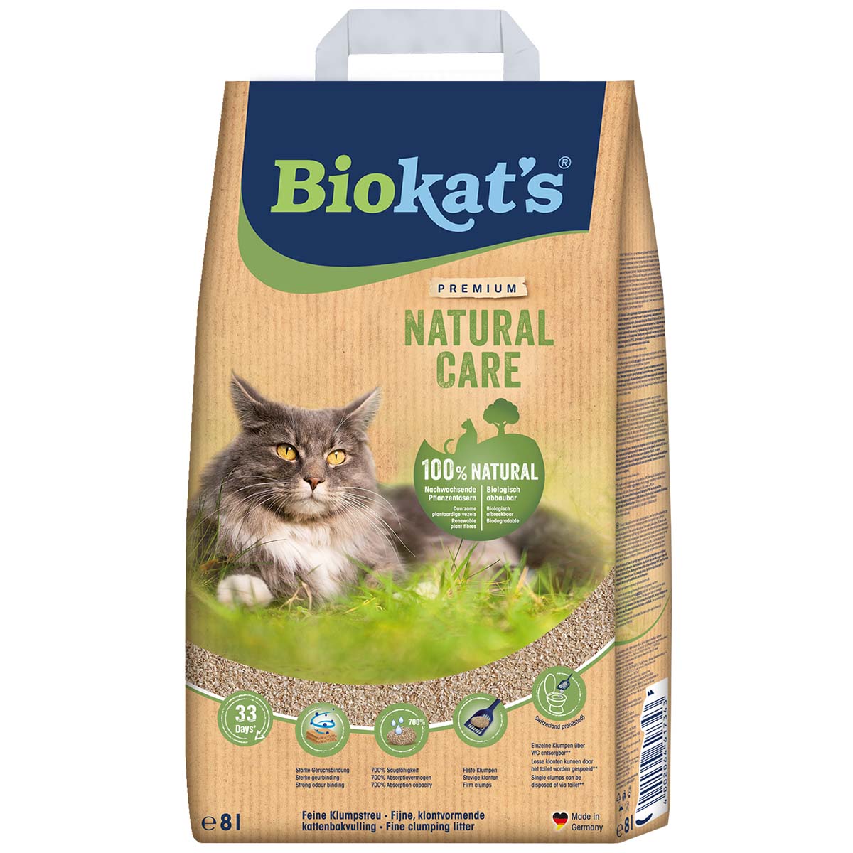 Levně Biokat' Natural Care 8 l