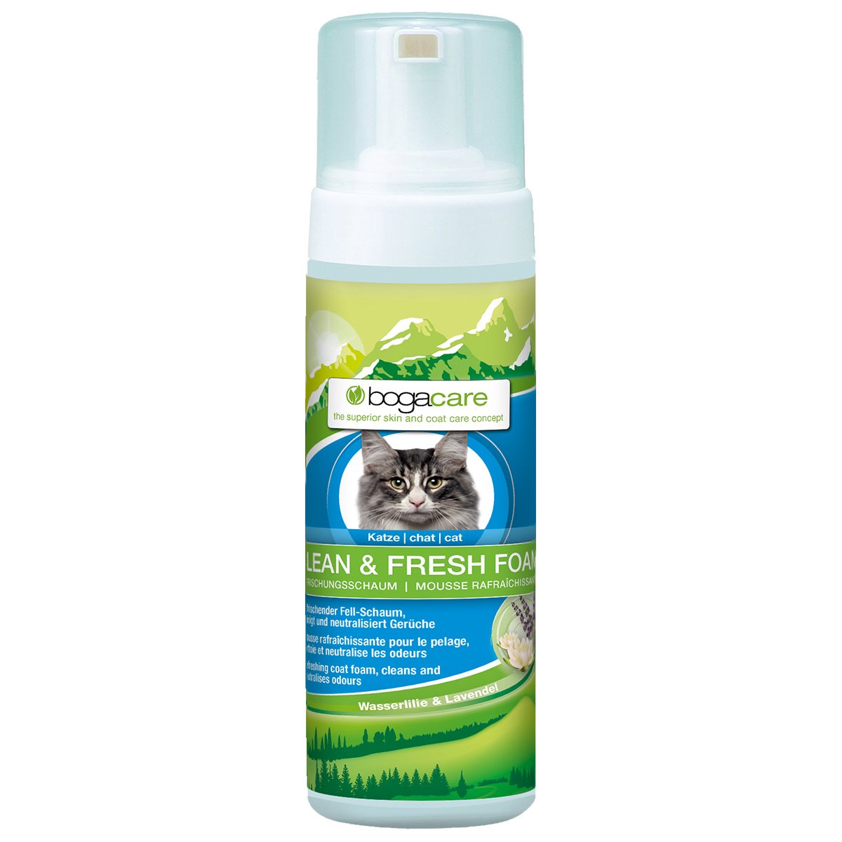 Levně bogacare Clean & Fresh Foam pro kočky 150 ml