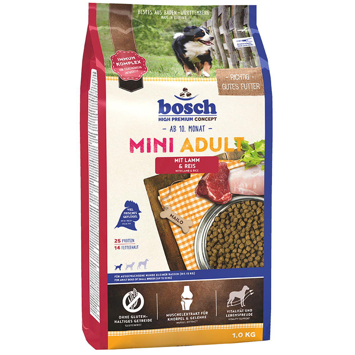 Levně Bosch Mini Adult jehněčí maso a rýže 1 kg