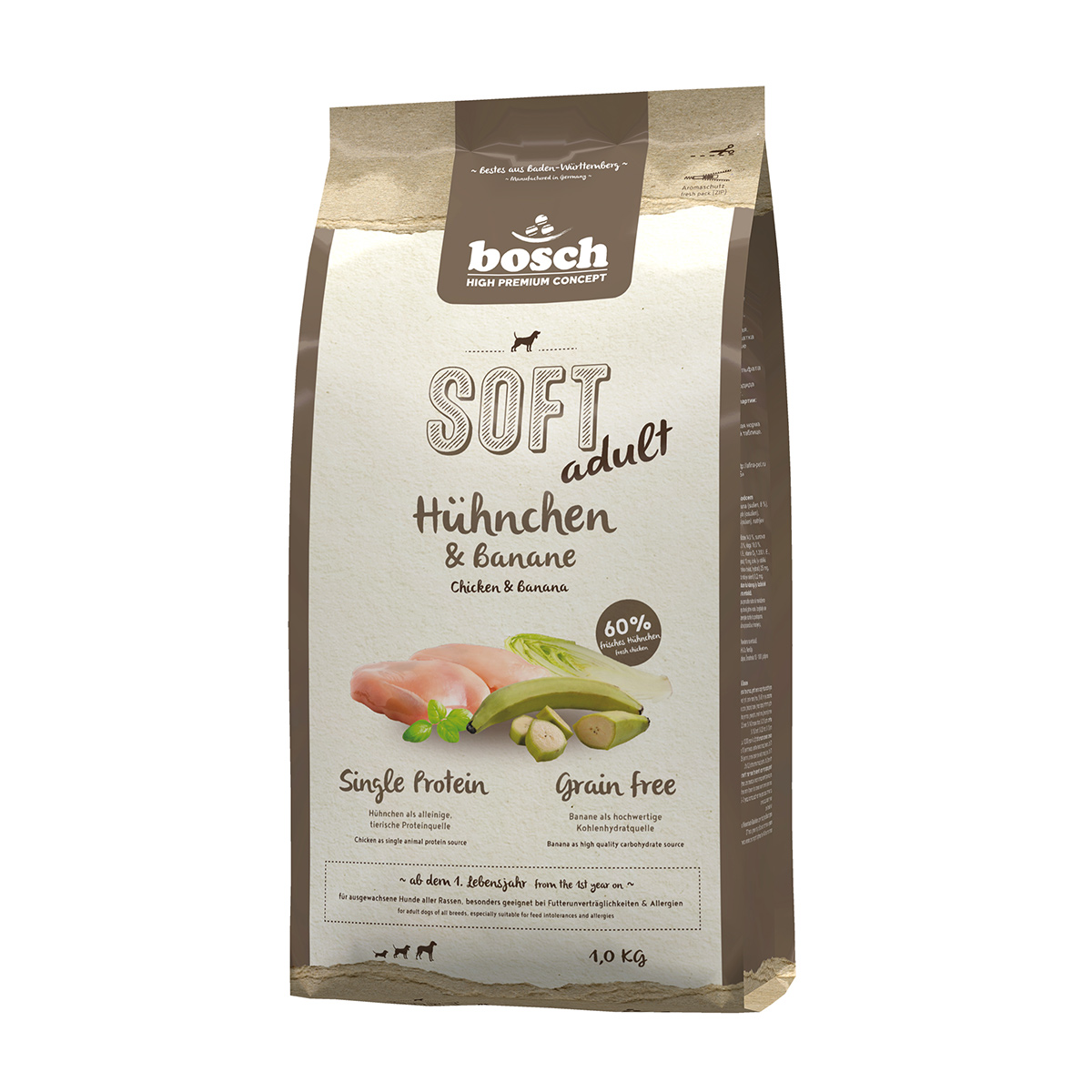 Levně Bosch SOFT s kuřecím masem a banánem 1 kg