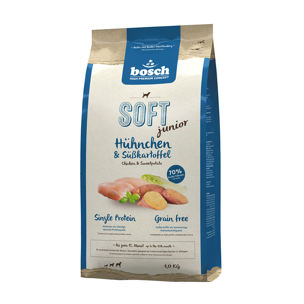 Bosch HPC Soft Junior s kuřecím masem a sladkými bramborami 1 kg