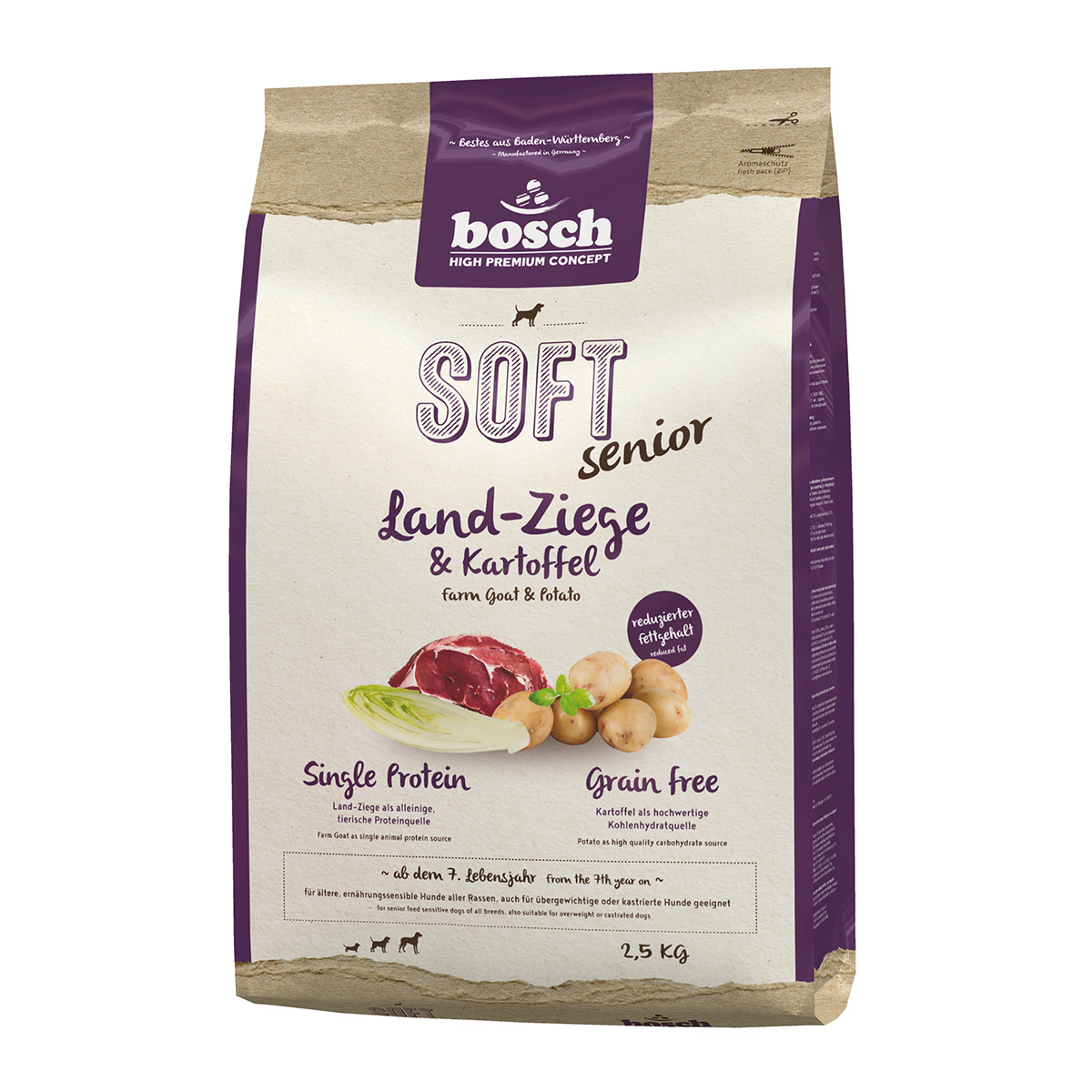 Levně Bosch HPC Soft Senior koza a brambory 2,5 kg