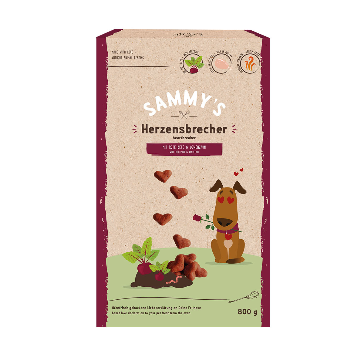 Sammy’s Herzensbrecher 800 g