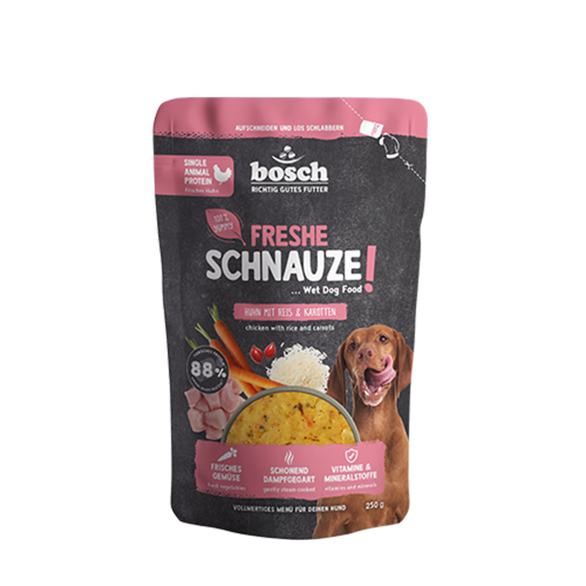 Bosch Freshe Schnauze Huhn mit Reis &amp; Karotten