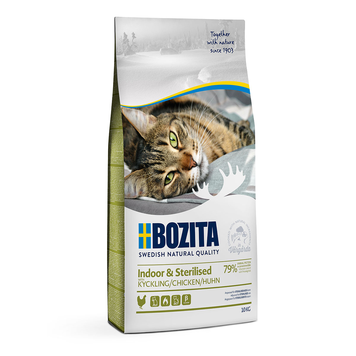 Levně Bozita Indoor & Sterilised s kuřecím masem 10 kg