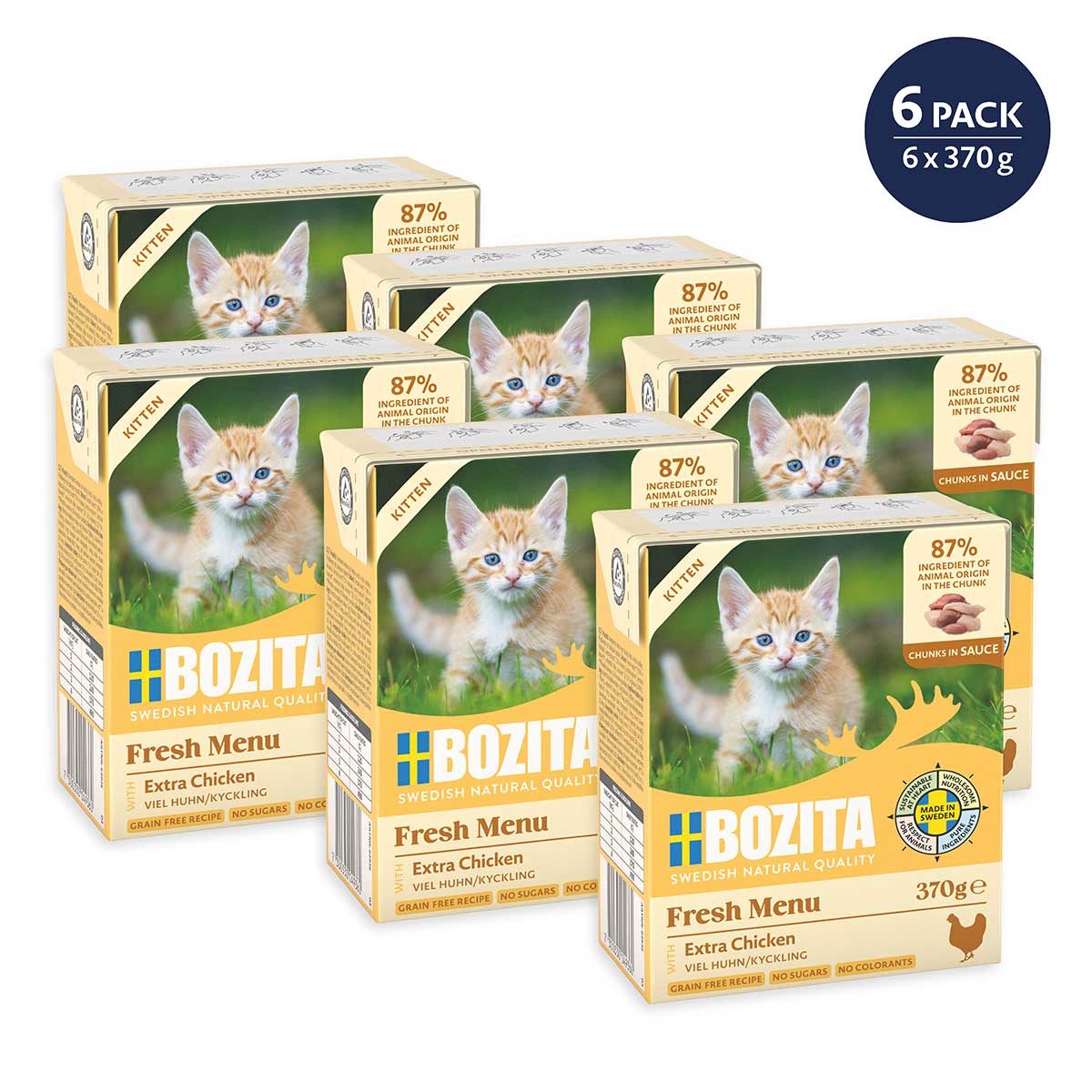 Bozita Häppchen in Sauce Kitten mit Hühnchen