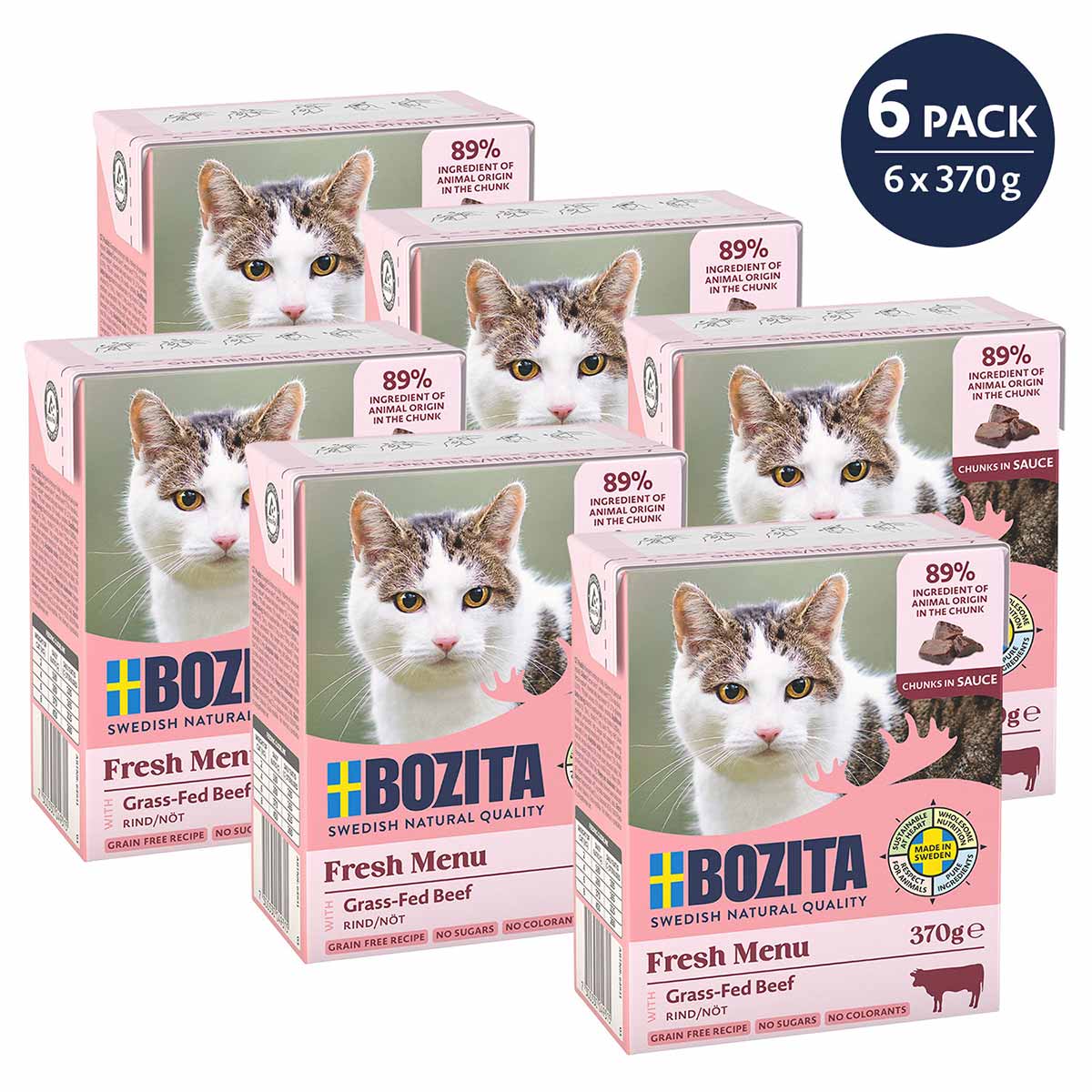 Bozita Häppchen in Sauce mit Rind