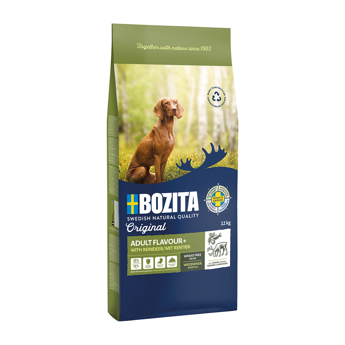 Levně Bozita Original Adult Flavour Plus 12 kg