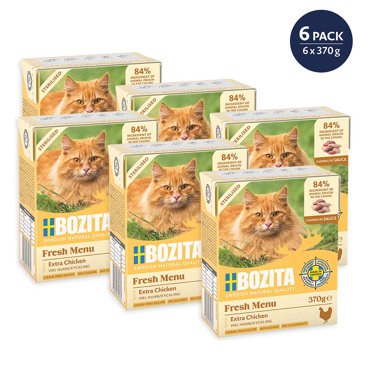 Bozita Häppchen in Sauce Sterilised Huhn