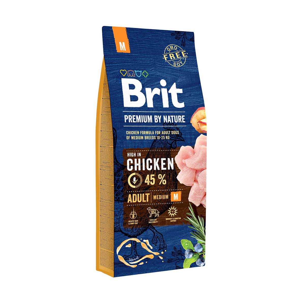 Levně Brit Premium by Nature Adult M 15 kg