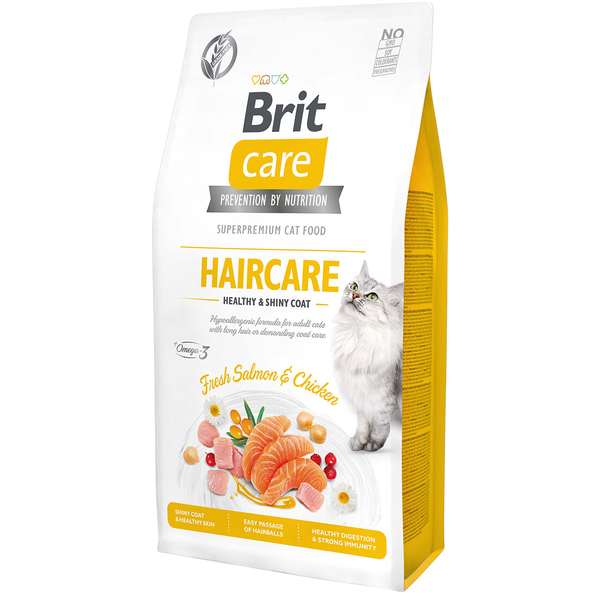 Levně Brit Care GF Haircare Healthy & Shiny Coat 2× 7 kg