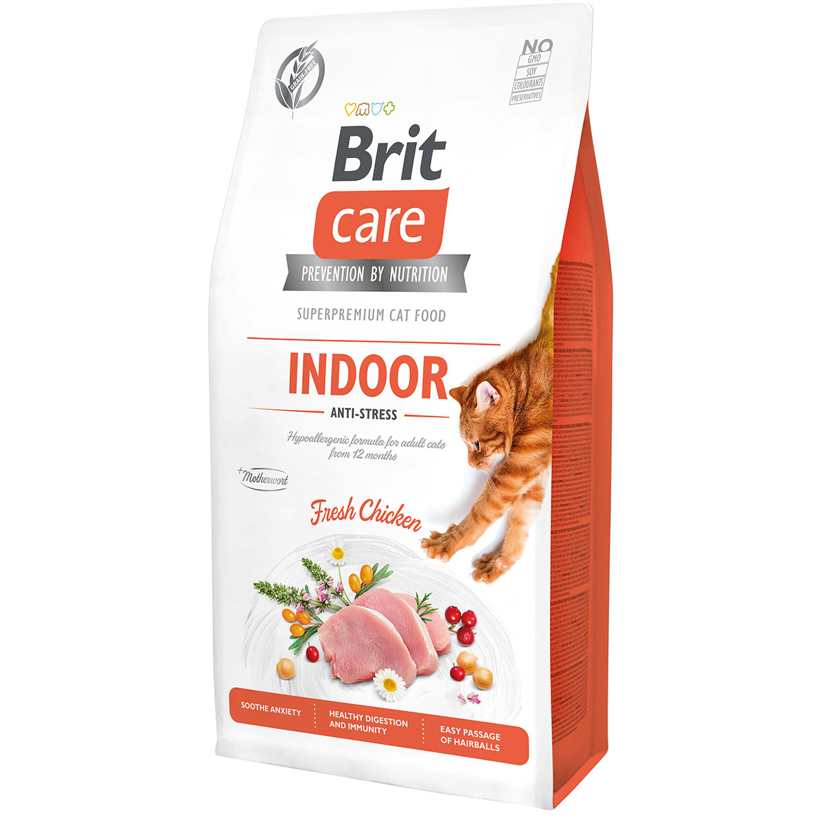 Levně Brit Care GF Indoor Anti-Stress 2× 7 kg