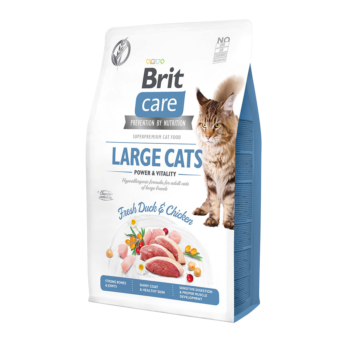 Levně Brit Care GF Large Cats Power & Vitality 2 kg