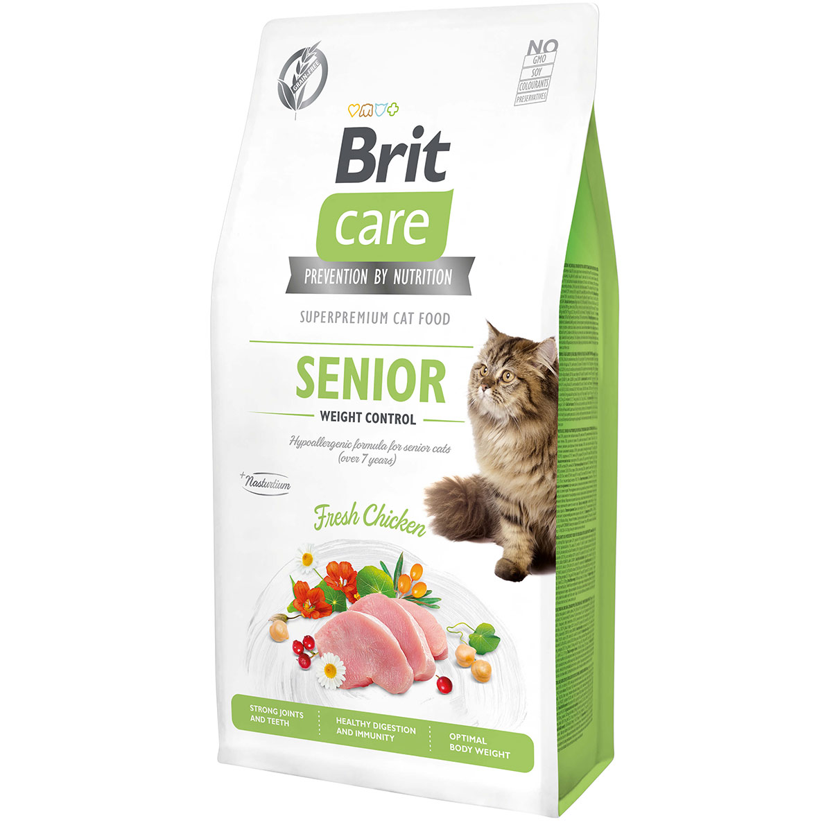 Levně Brit Care GF Senior Weight Control 2× 7 kg