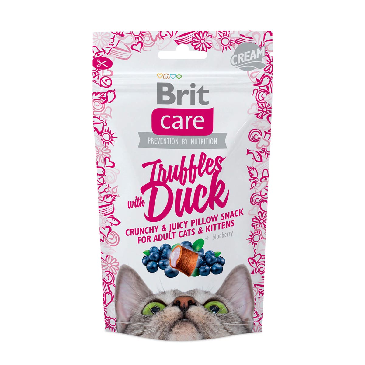 Brit care Cat Snack – Truffles – Duck 8x50g