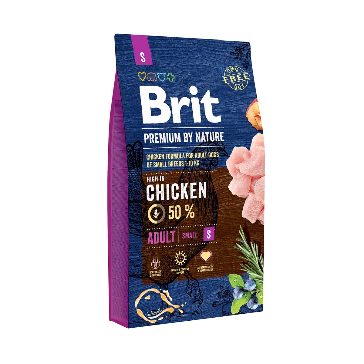 Levně Brit Premium by Nature Adult S 8 kg