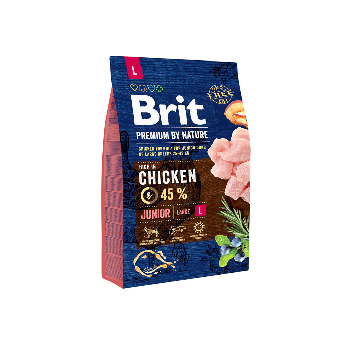 Levně Brit Premium by Nature Junior L 3 kg