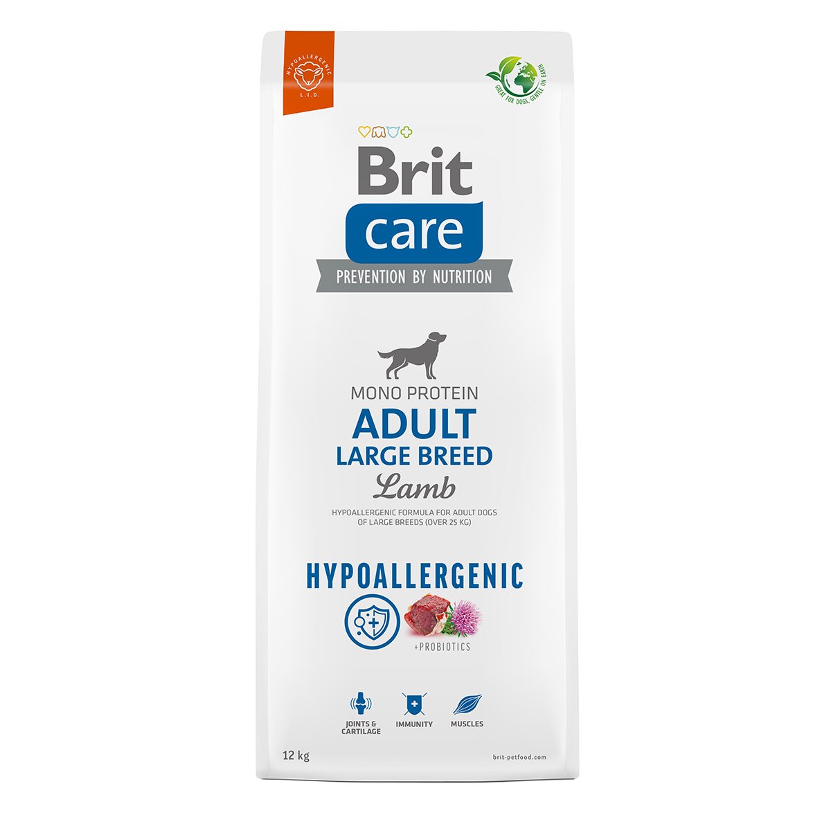 Levně Brit Care Dog Hypoallergenic Adult Large Breed 12 kg