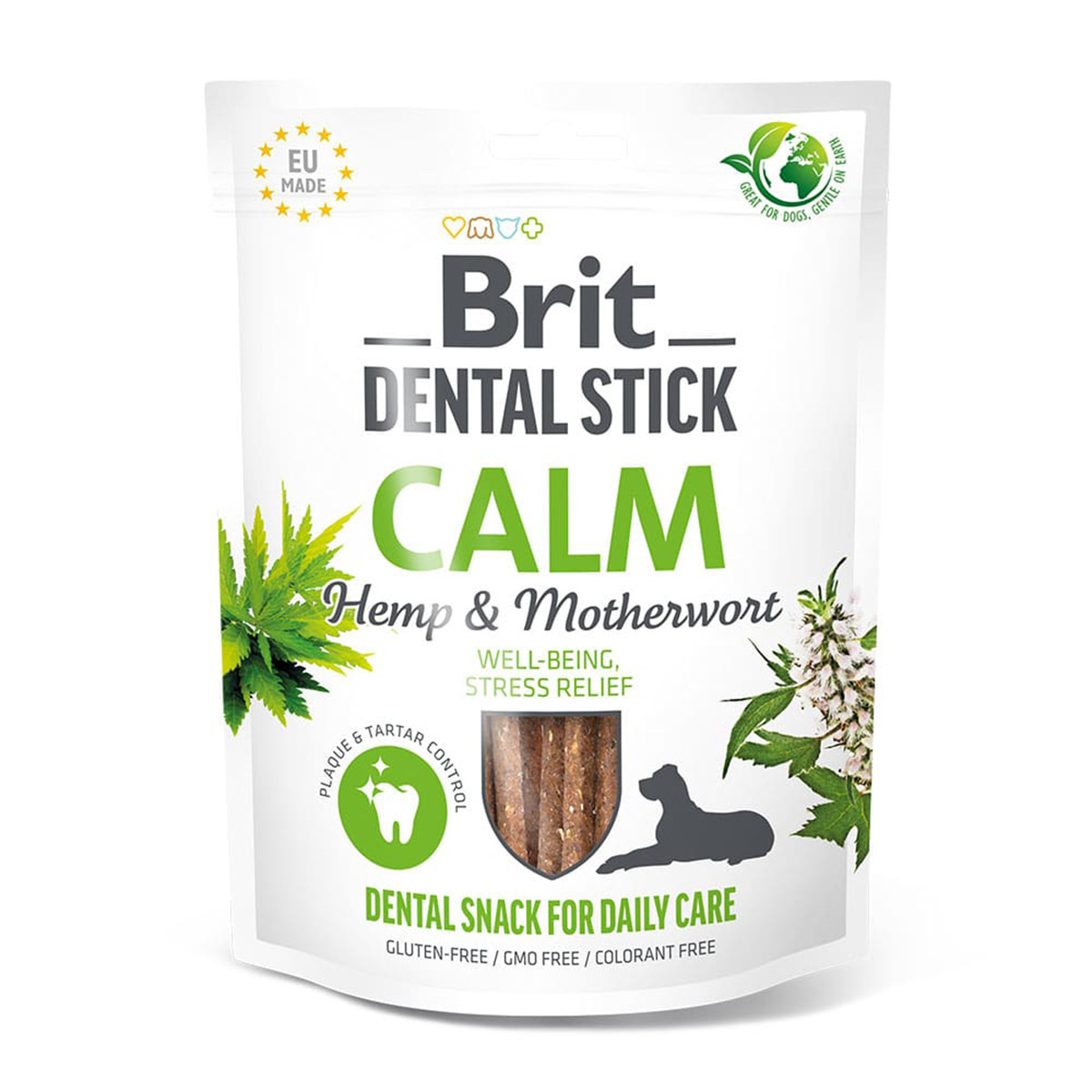 Levně Brit Dental Stick Calm Hemp & Motherwort 251 g