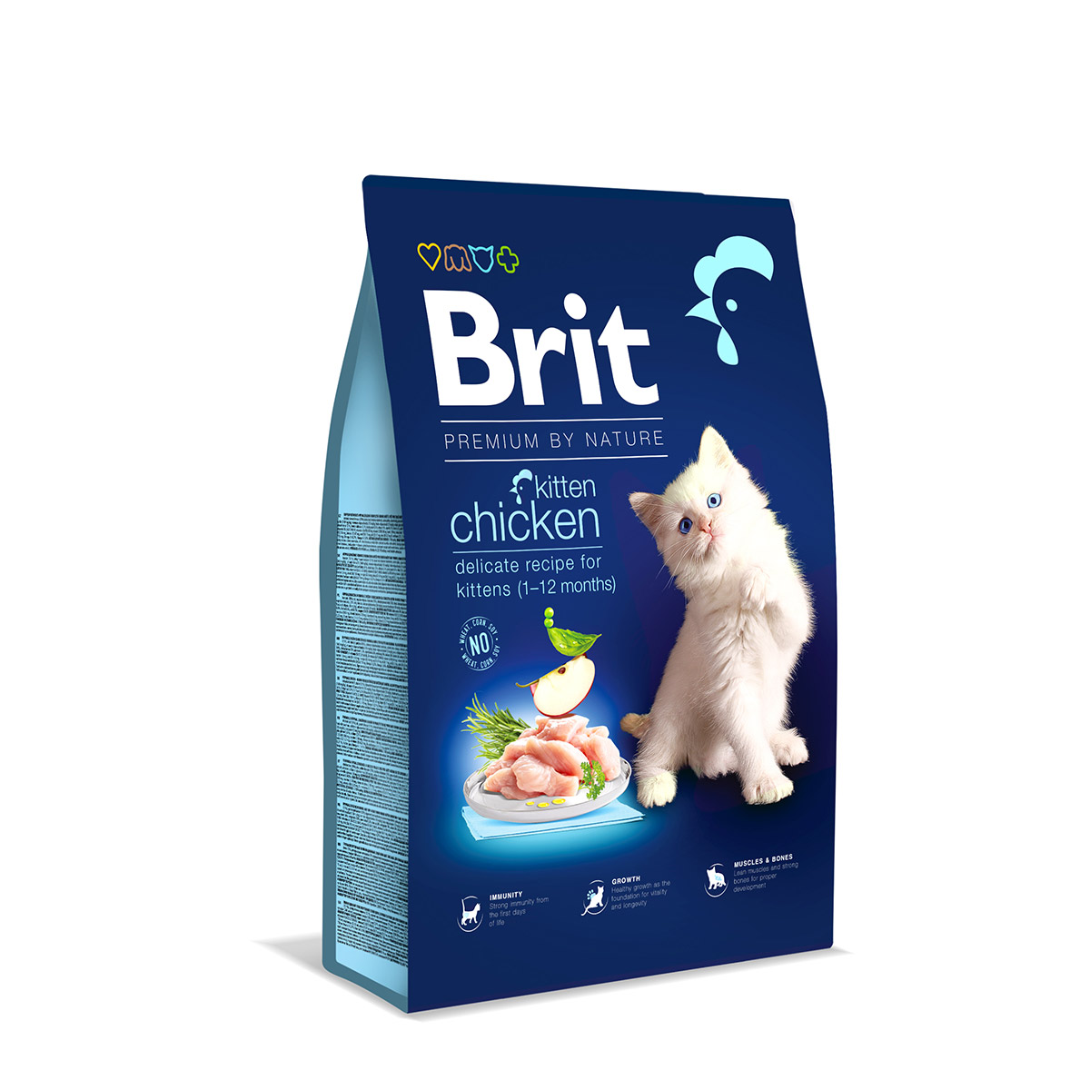Brit Premium by Nature Kitten kuře 8 kg