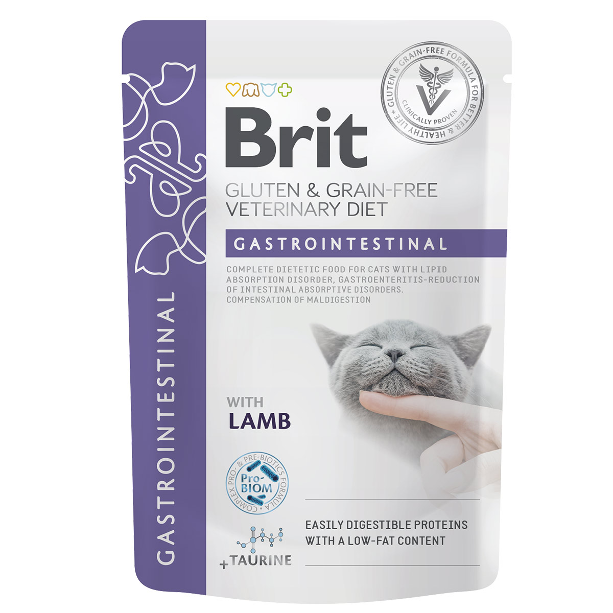 Brit Vet Diet Cat Fil in Gravy Gastrointestinal