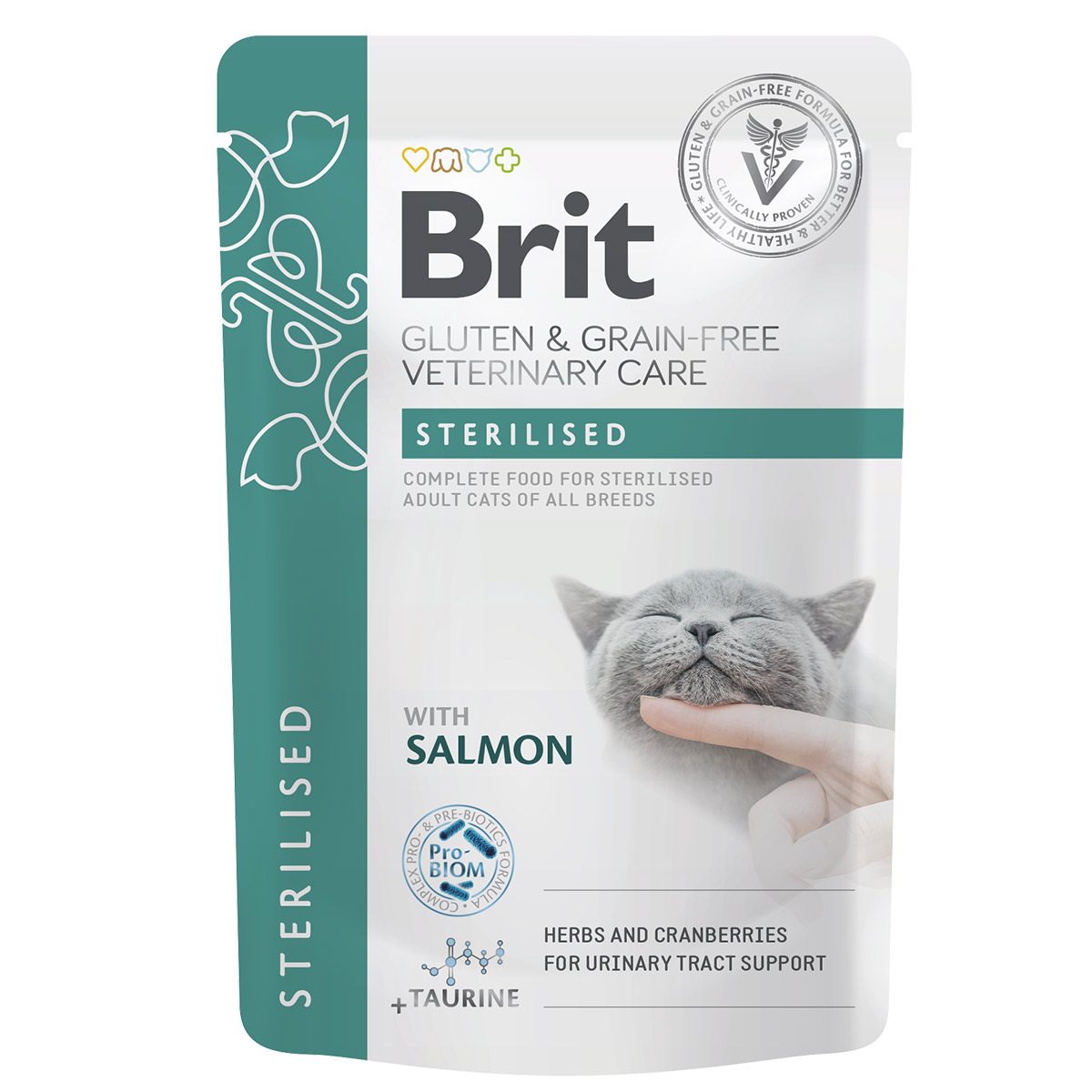 Brit Vet Diet Cat Fil in Gravy Sterilised