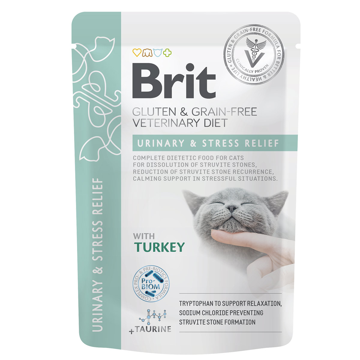 Brit Vet Diet Cat Fil in Gravy Urinary