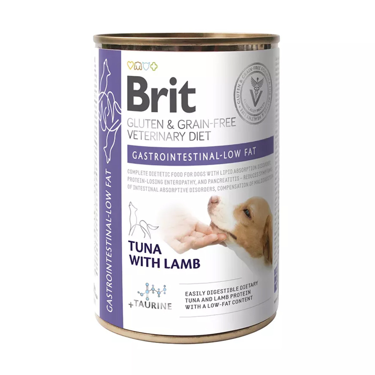 Brit Vet Diet Dog Cans Gastrointestinal Low Fat