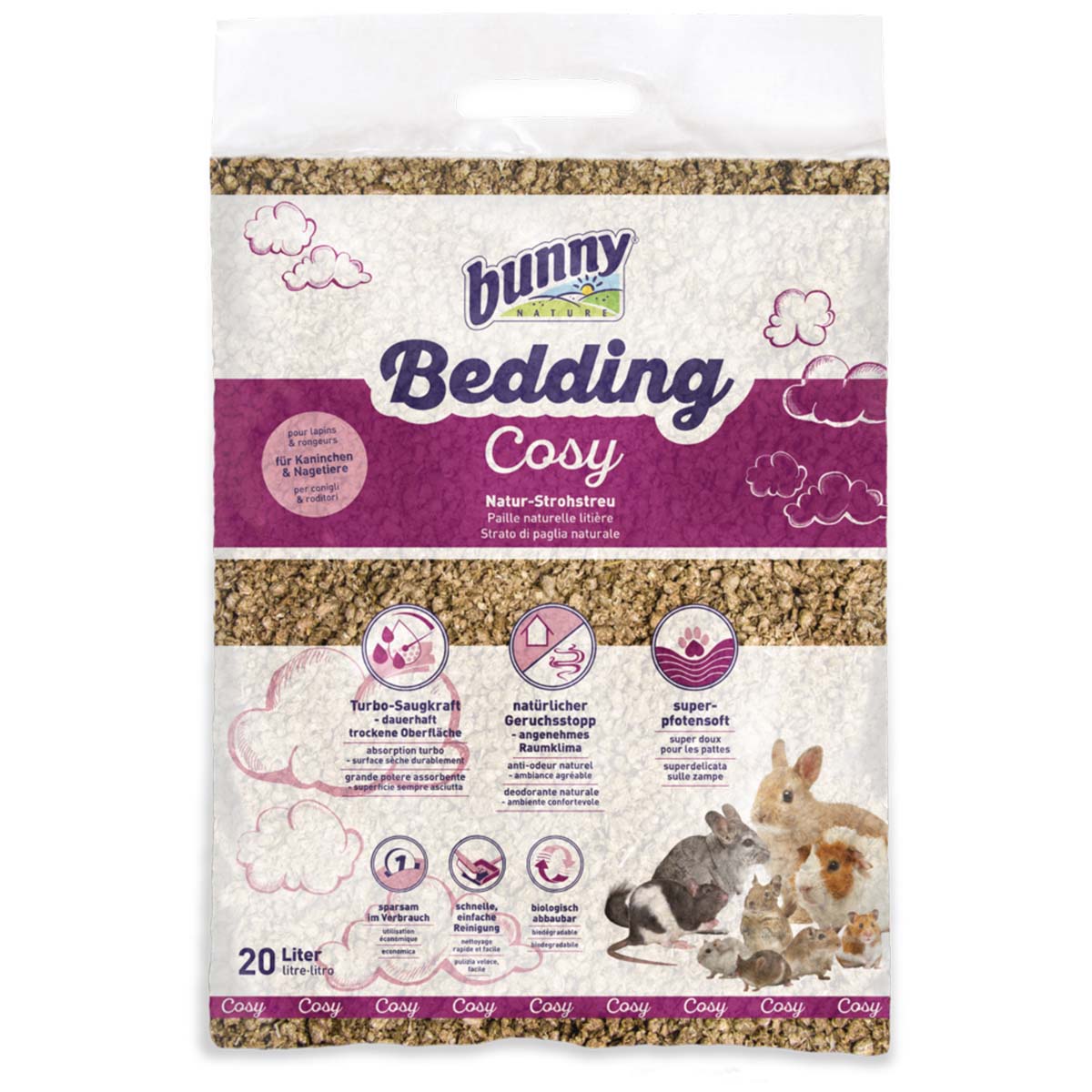 Levně bunny Bedding Cosy, 60 litrů