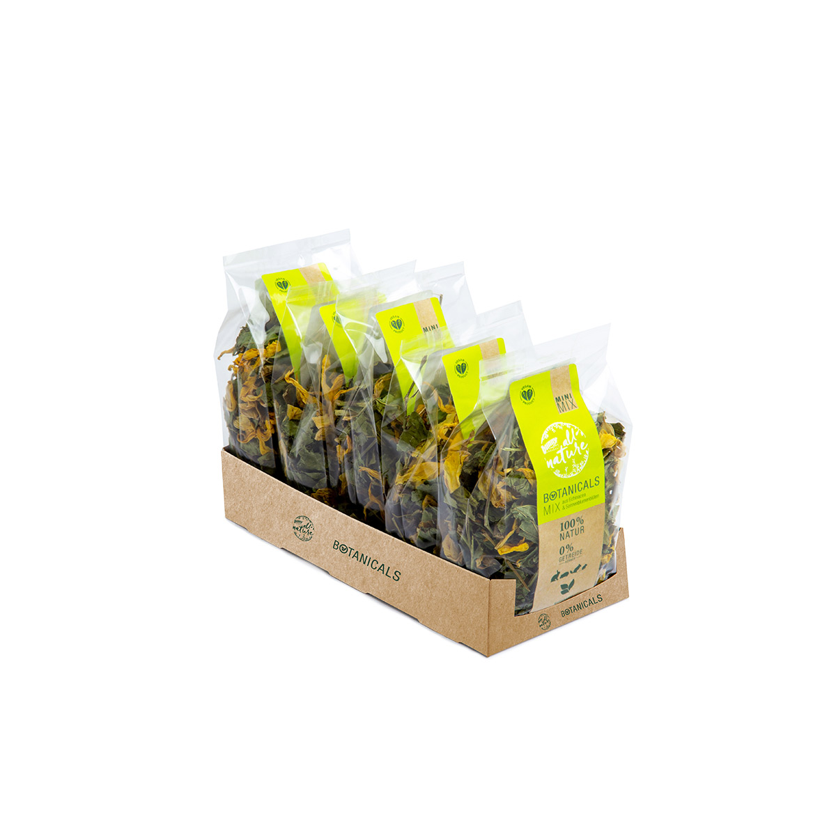 Bunny BOTANICALS MINI MIX – s echinaceou a květy slunečnice 5 × 25 g