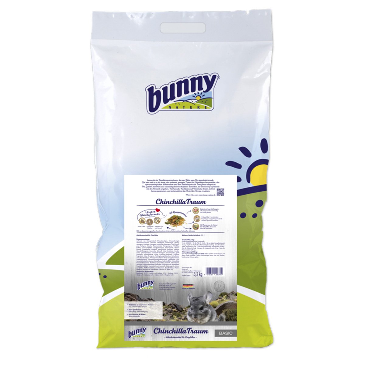 Levně Bunny ChinchillaTraum basic 3,2 kg