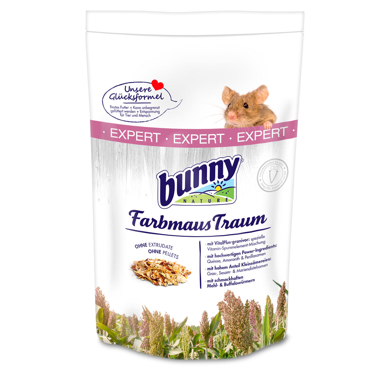 Levně Bunny Nature FarbmausTraum EXPERT 3 × 500 g