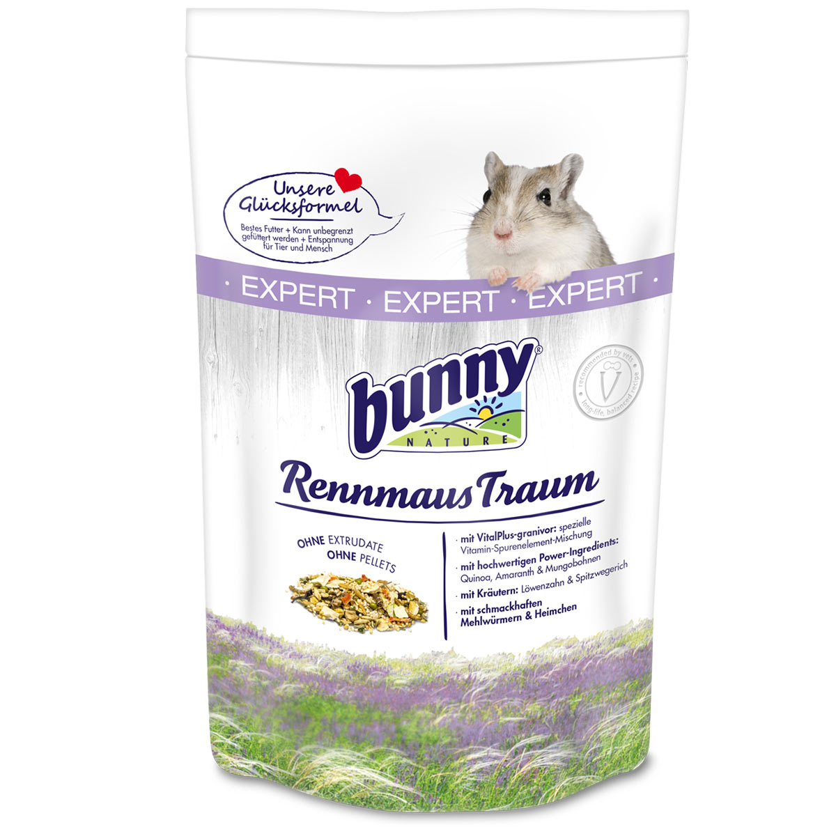 Bunny Nature RennmausTraum EXPERT 3 × 500 g