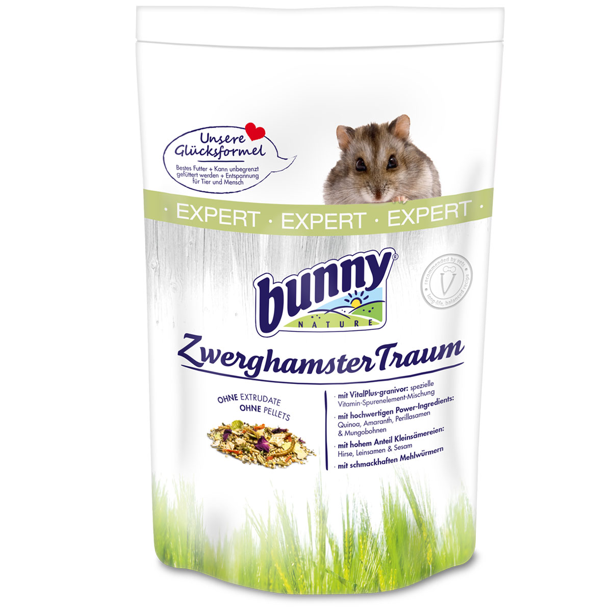 Bunny Nature krmivo pro trpasličí křečky Traum EXPERT 500 g