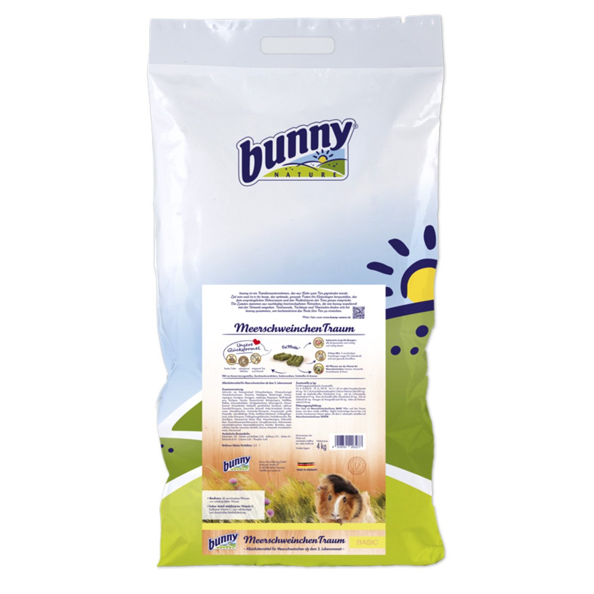 Levně Bunny MeerschweinchenTraum Basic 4 kg