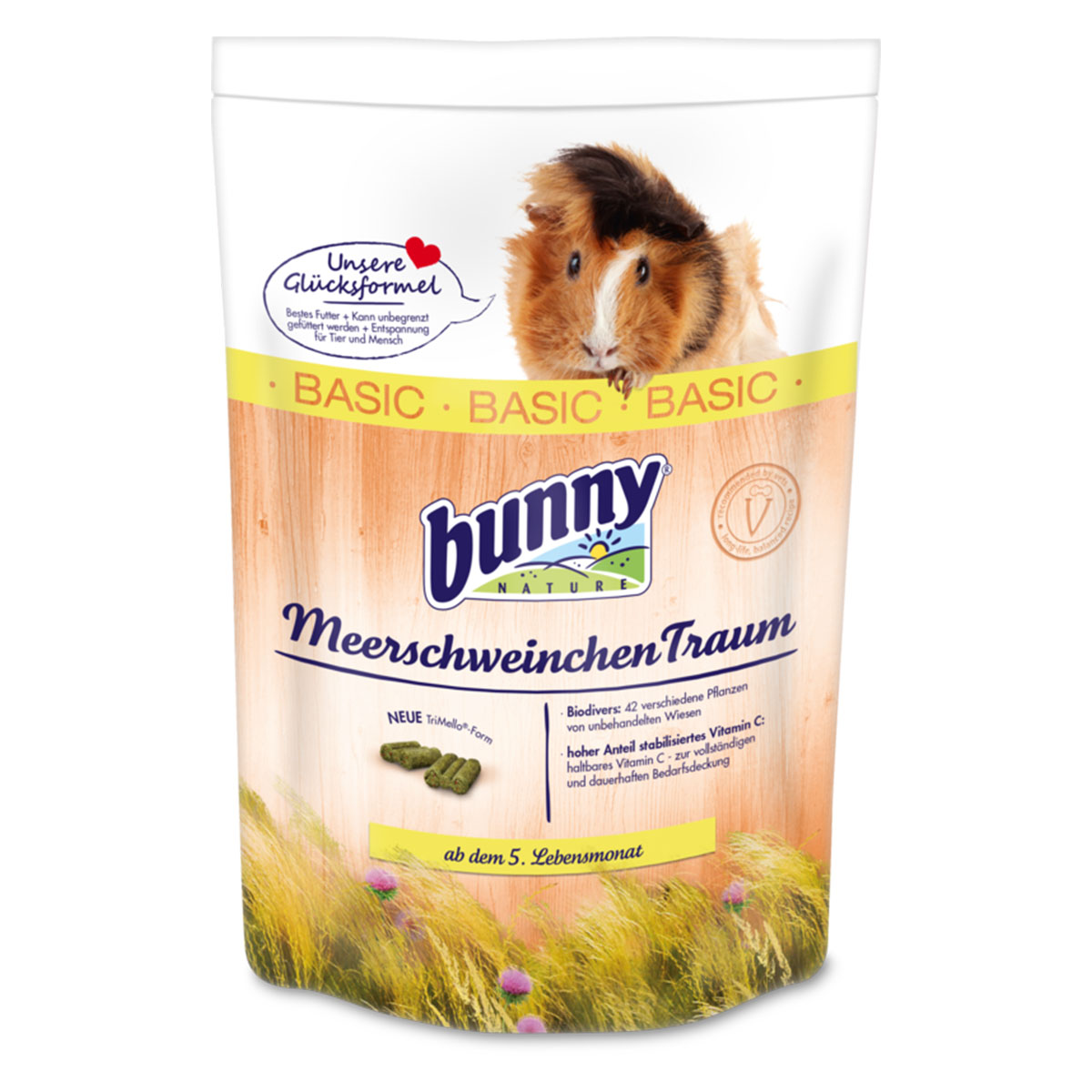 Bunny Traum basic krmivo pro morčata 750 g
