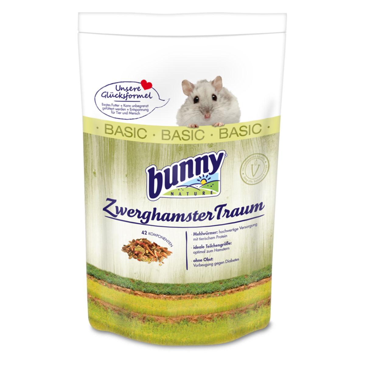 Bunny ZwerghamsterTraum Basic 600 g 600g