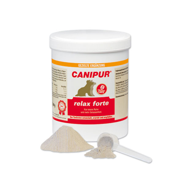Canipur relax forte Ergänzungsfuttermittel für Hunde
