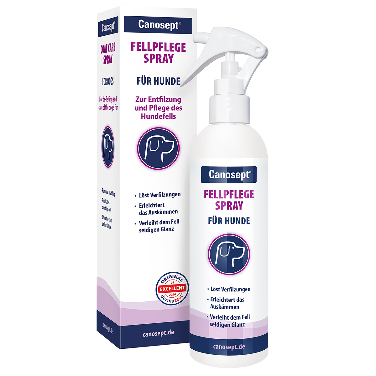 Canosept sprej na péči o srst, 250 ml