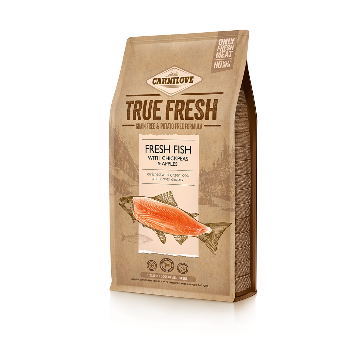 Carnilove Dog Adult True Fresh – Fresh Fish 4kg