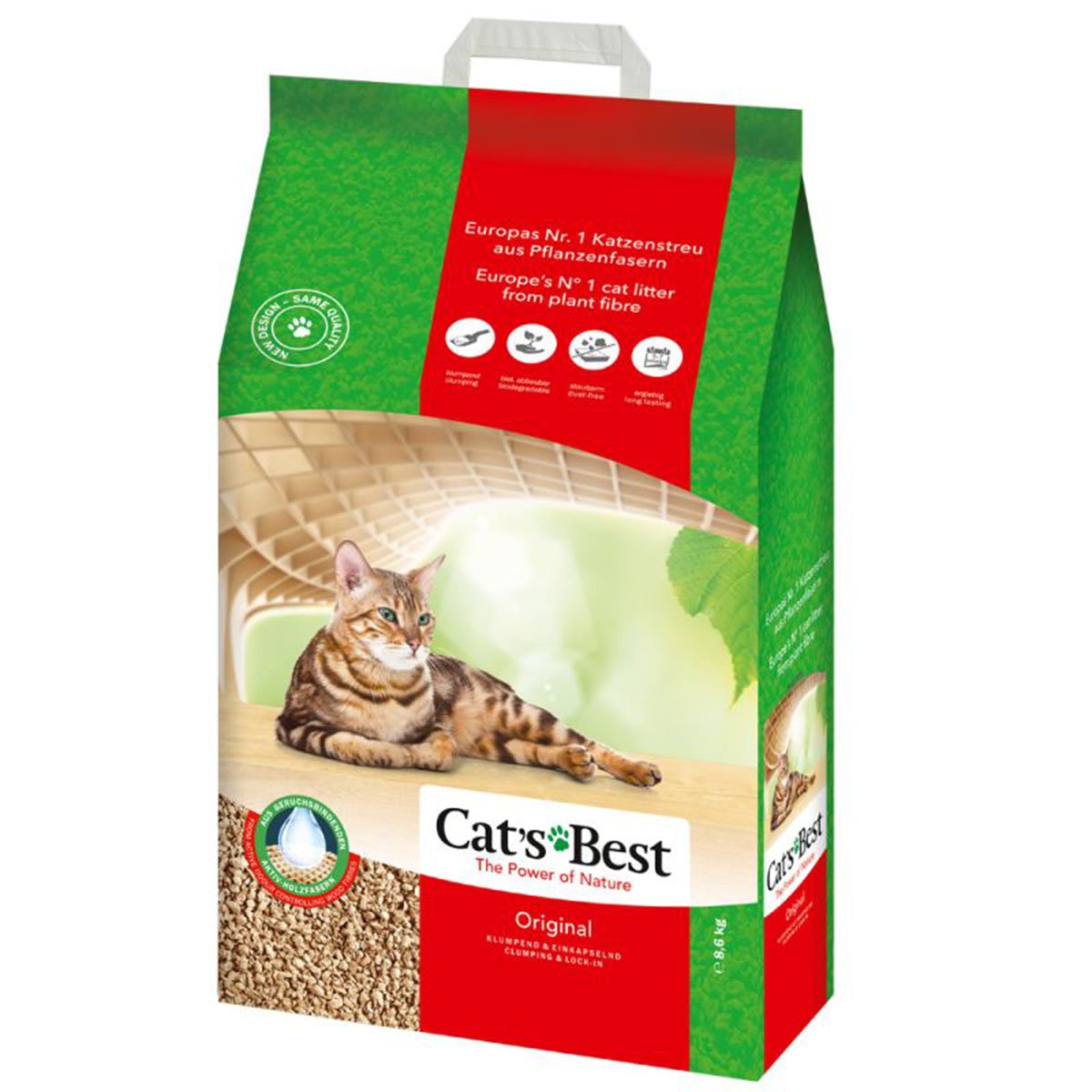 Cat's Best Original kočkolit 20 l